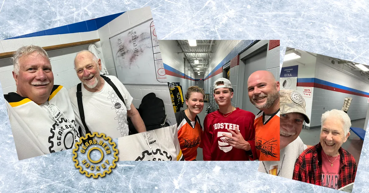 Gears Beer adult hockey community Gears Beer adult hockey community
