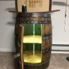 Oak Barrel Liquor Cabinet - Image 3