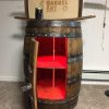 Oak Barrel Liquor Cabinet - Image 4